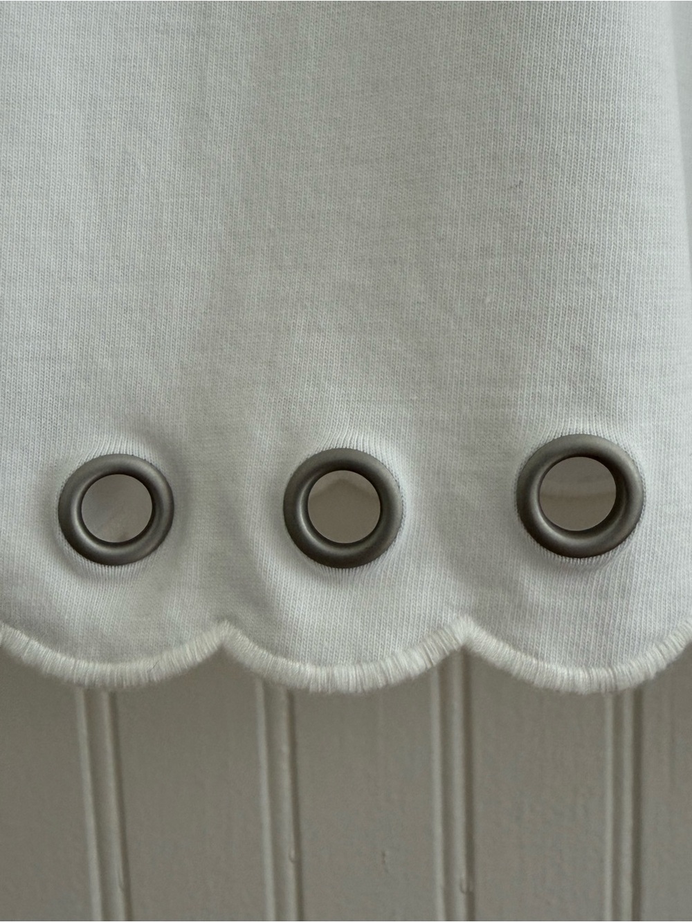 J. Crew Boyfriend Jersey Relaxed Long-Sleeve T-Shirt with Grommets - Picture 6 of 7